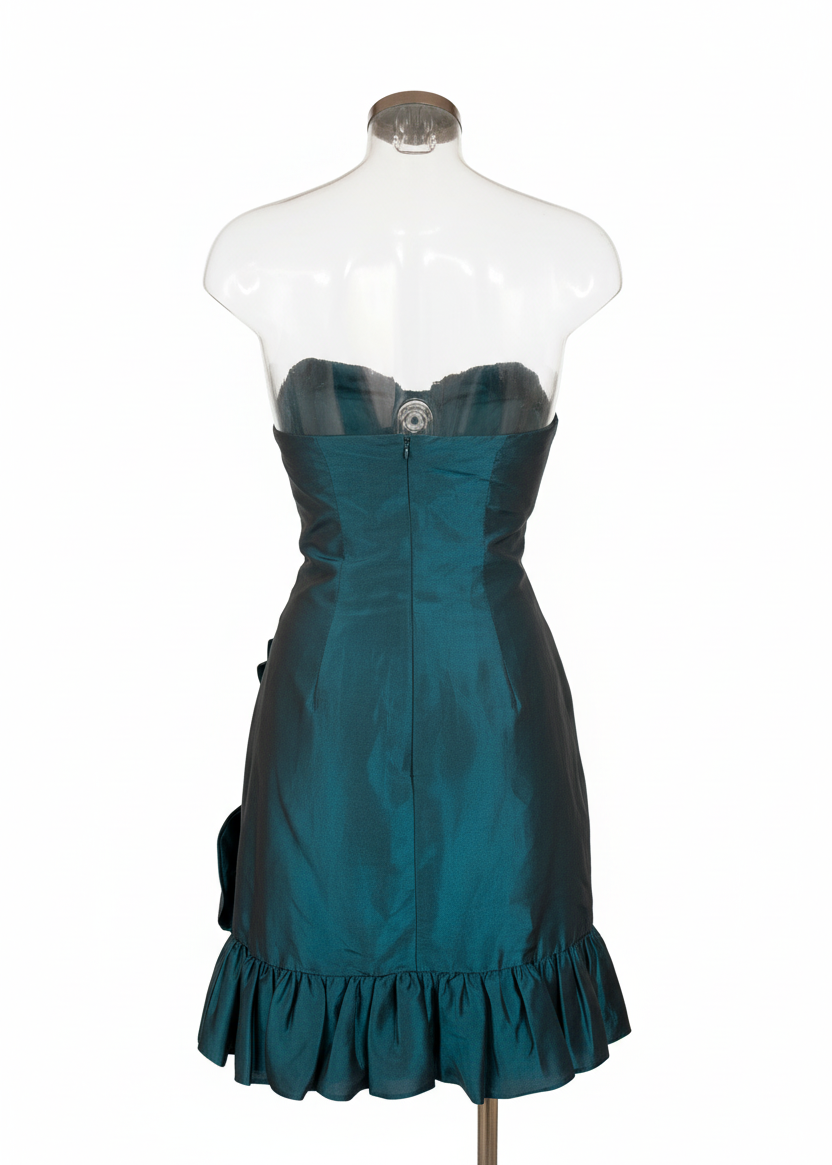 Y2K twotone party dress image 2