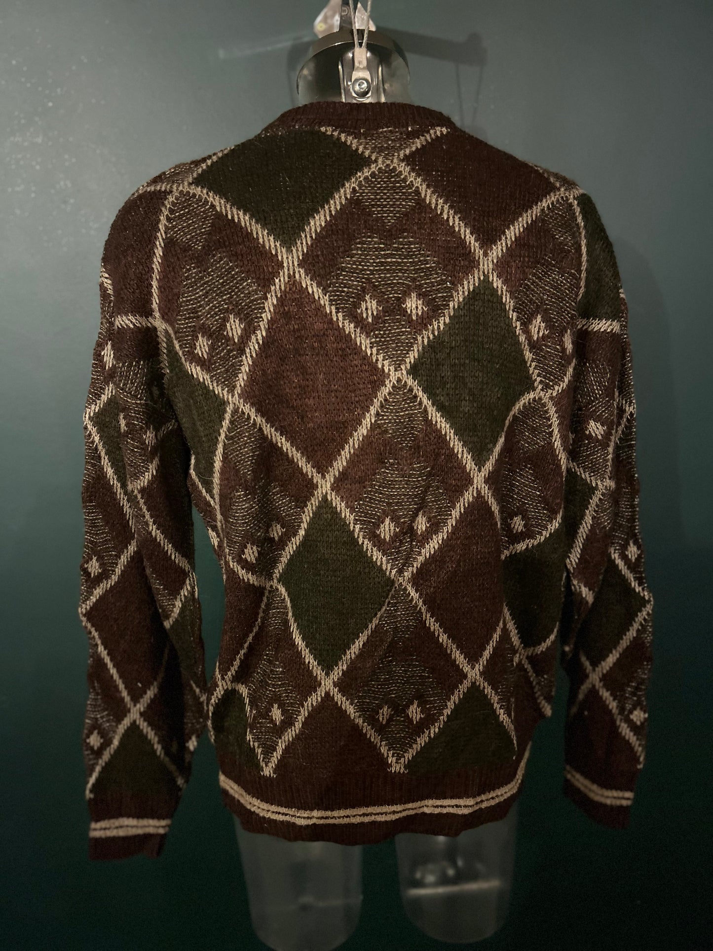 80s boat house row men’s knit