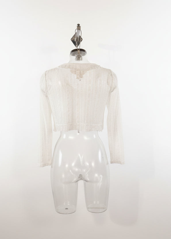 Y2k Lace cardigan