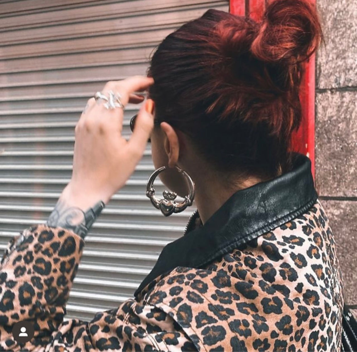 Claddagh hoops image 3