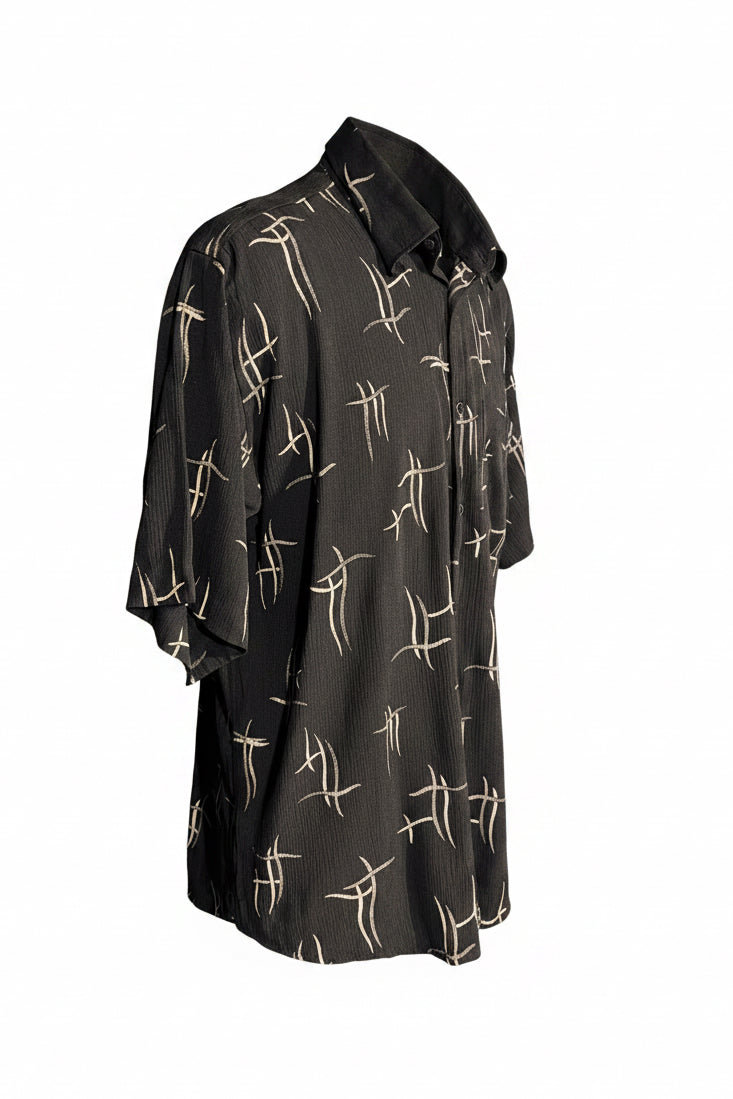 Versace Abstract Print Shirt