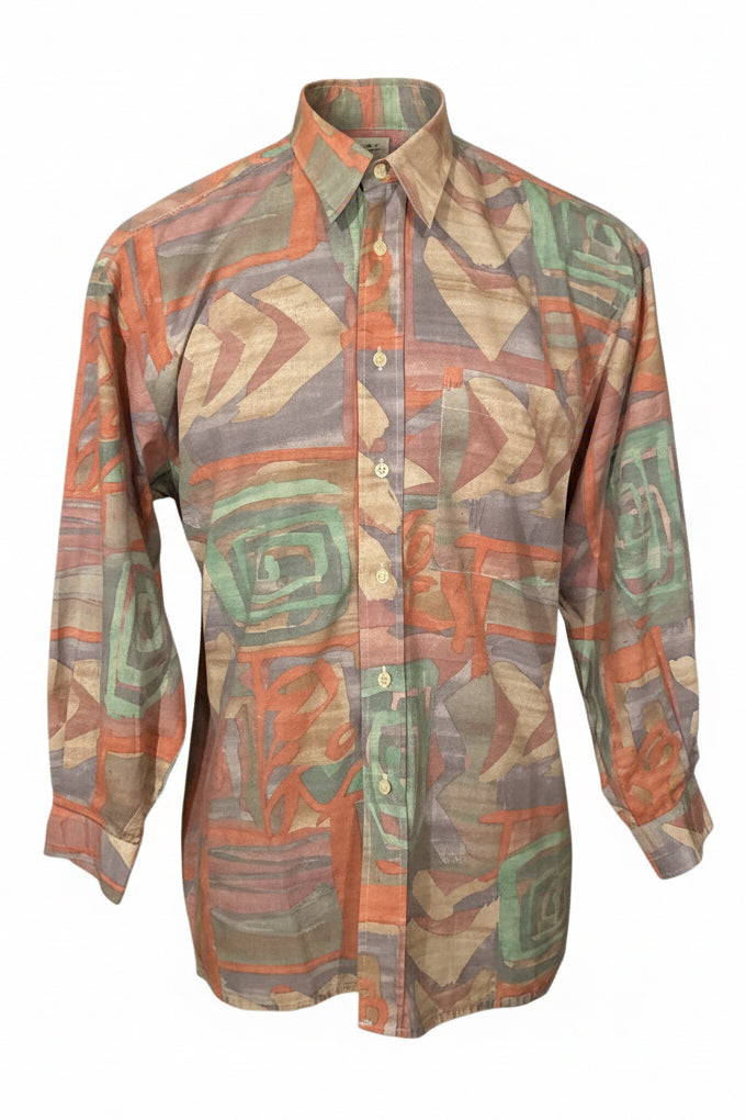90s graphic print shirt