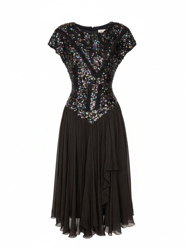 Sequin Dress by Oleg Cassini