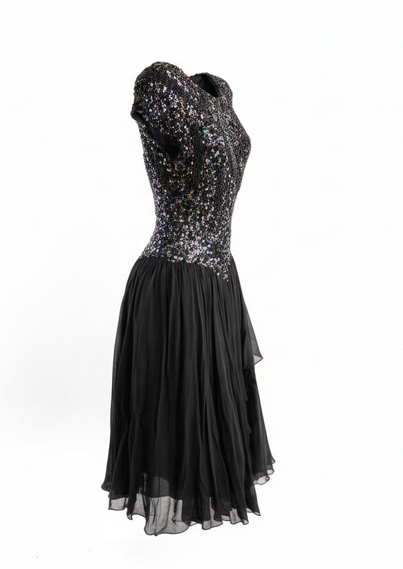Sequin Dress by Oleg Cassini