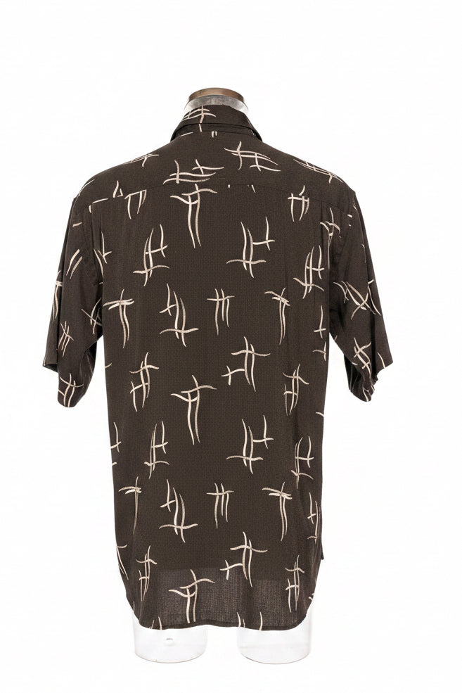 Versace Abstract Print Shirt