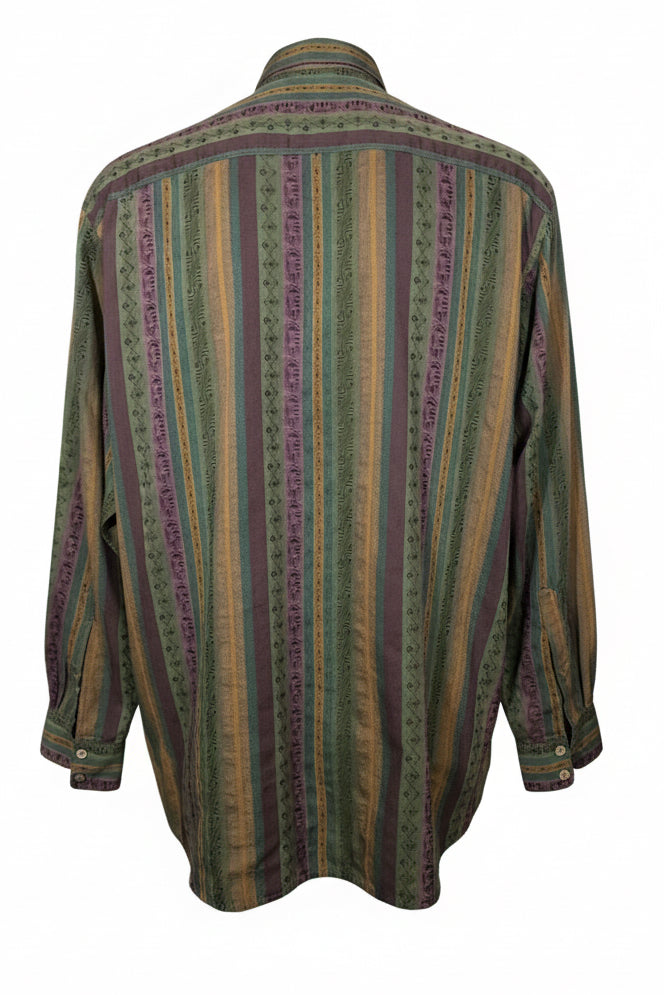90s strips western shirt