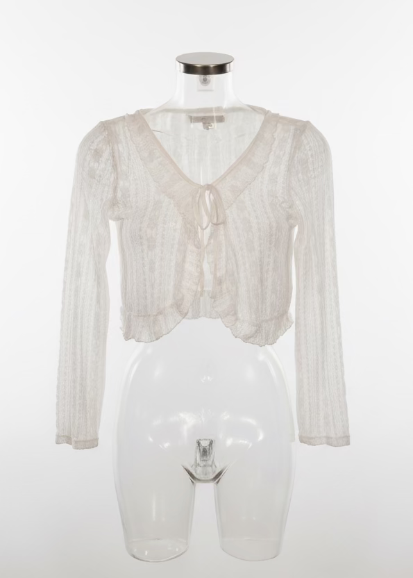 Y2k Lace cardigan