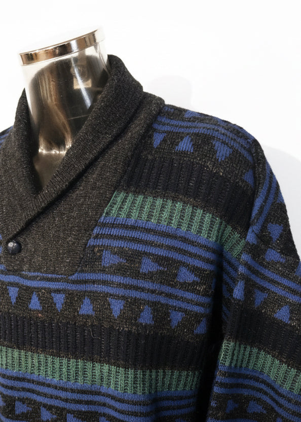 80 Angelo Litrico blue knit