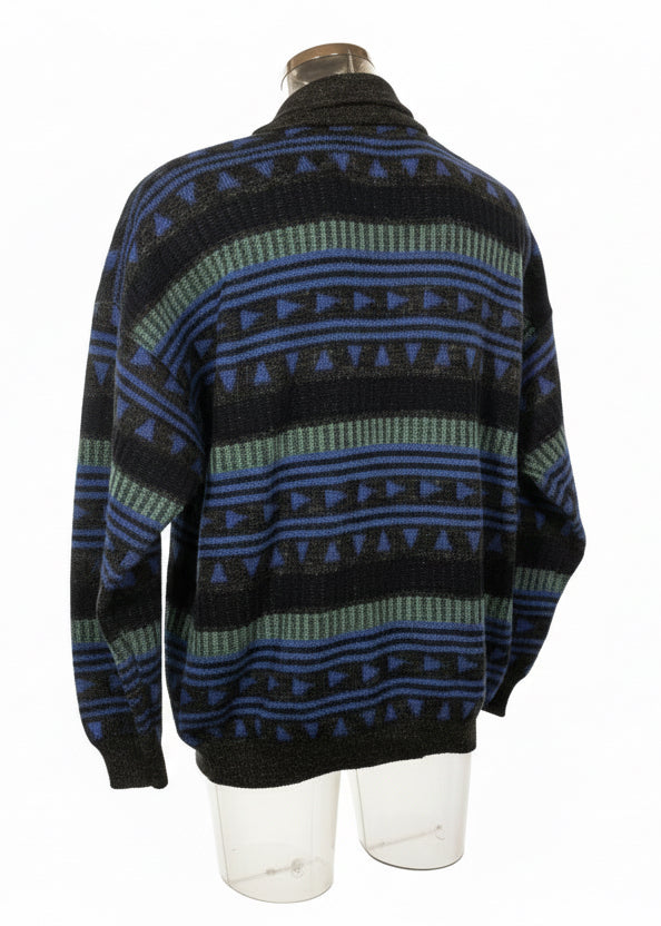 80 Angelo Litrico blue knit