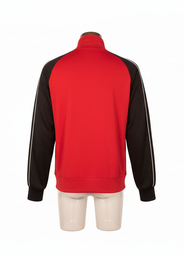 Nike red track top