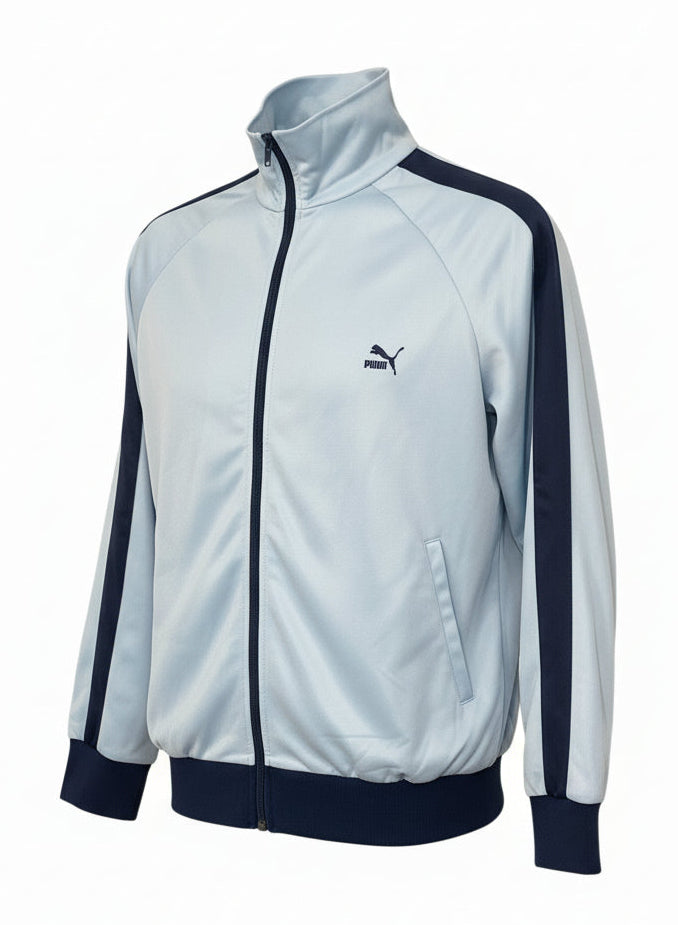 Puma baby blue track top