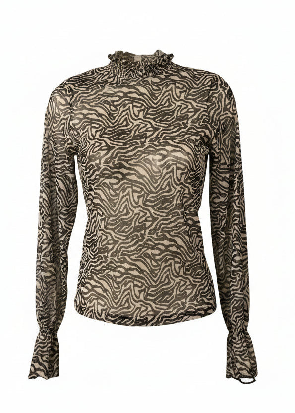 Y2K sheer top