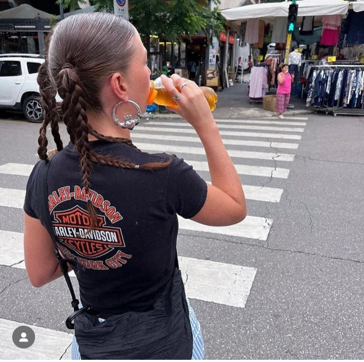 Claddagh hoops image 2