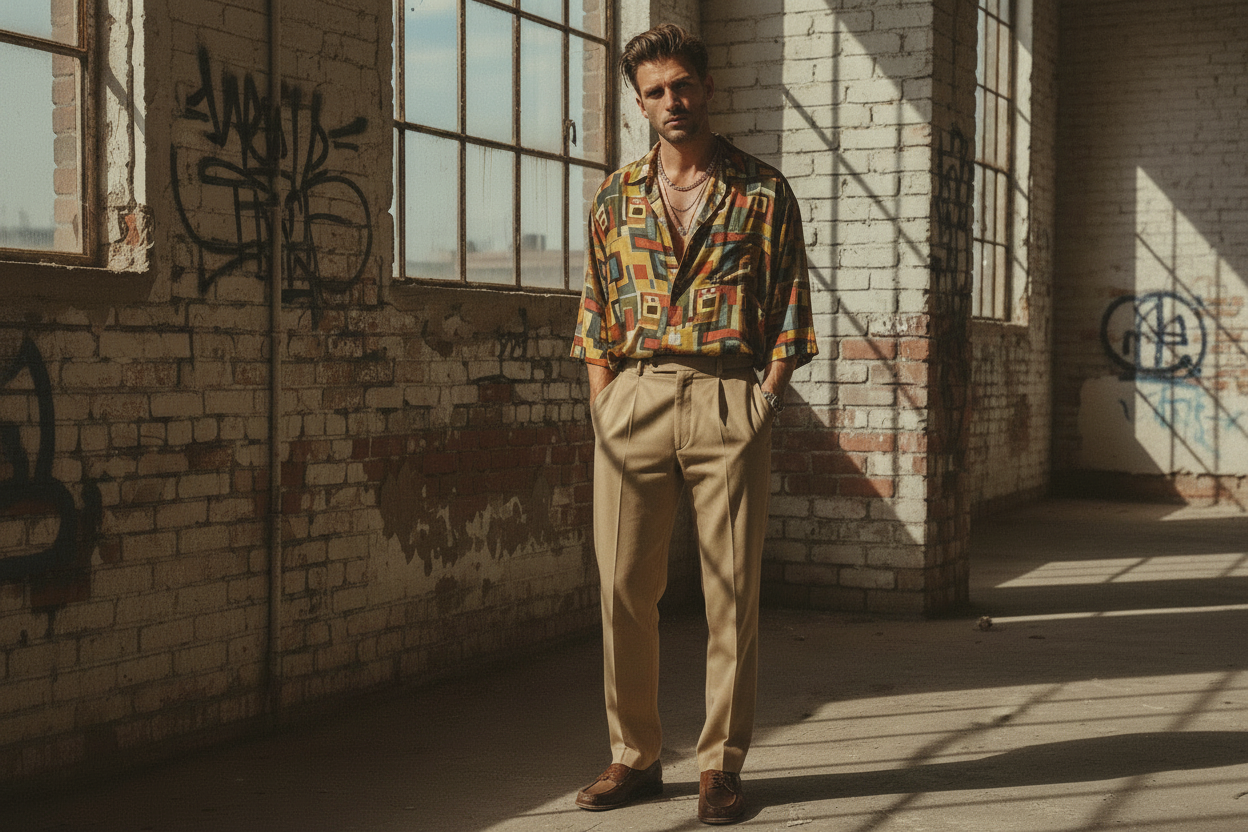 Men's Vintage Shirts Banner - No Text